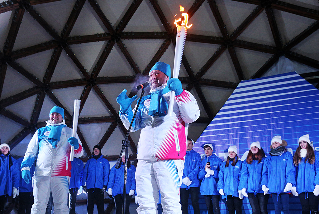 Александр Шелупанов – единственный ректор, пронёсший огонь зимней Универсиады в Томске