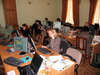 Пресс-центр в Гостиной Дома учёных. Саммит 2006 г.