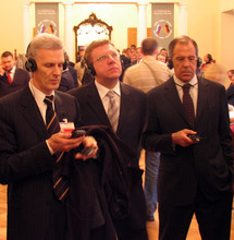 Министры в Доме учёных. Саммит, 2006 г. Фотоархив Дома учёных