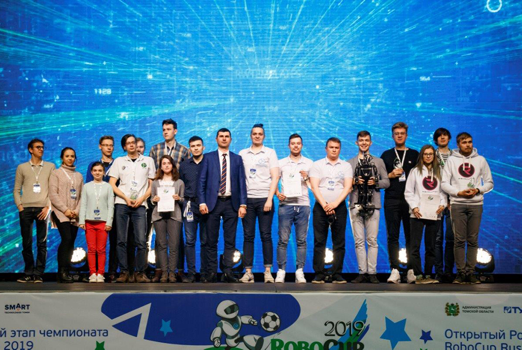 TUSUR Teams Win All Medals in RCJ Rescue Simulation at RoboCup Russia Open