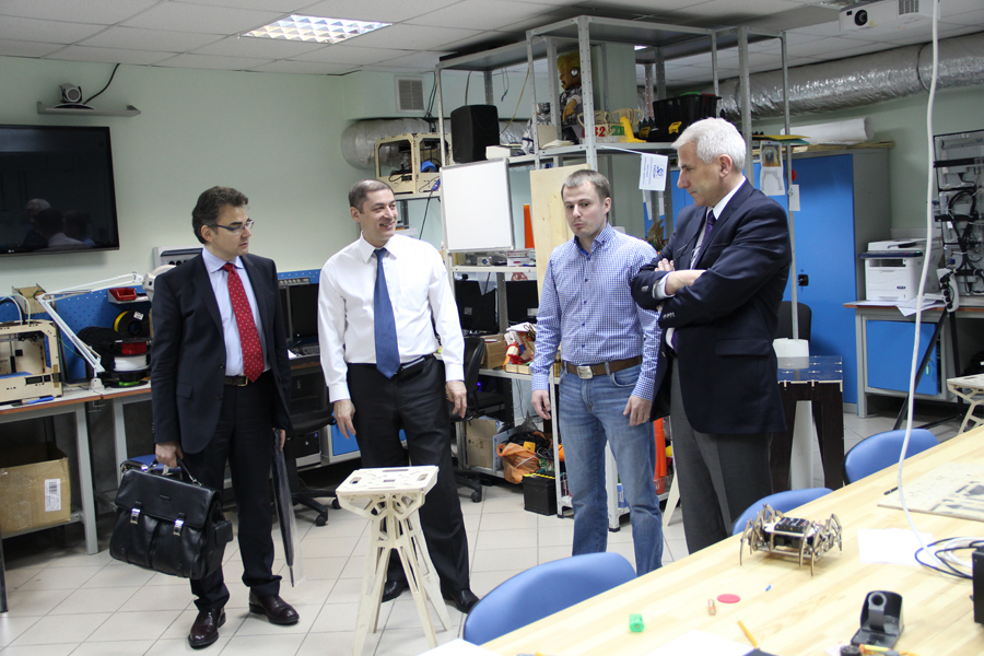 TUSUR visited by the Head of the EU Delegation in Russia