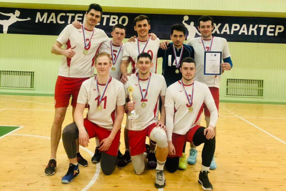 Студенческая команда ТУСУРа по волейболу заняла первое место на фестивале спорта в ТПУ