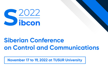 Siberian Conference on Control and Communications (SIBCON — 2022)