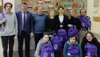 Students from Partner University in Belarus on Study Visit at TUSUR