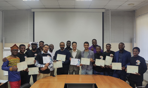 African Students from Russian Universities Complete an Advanced Training Course at TUSUR