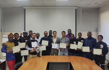 African Students from Russian Universities Complete an Advanced Training Course at TUSUR