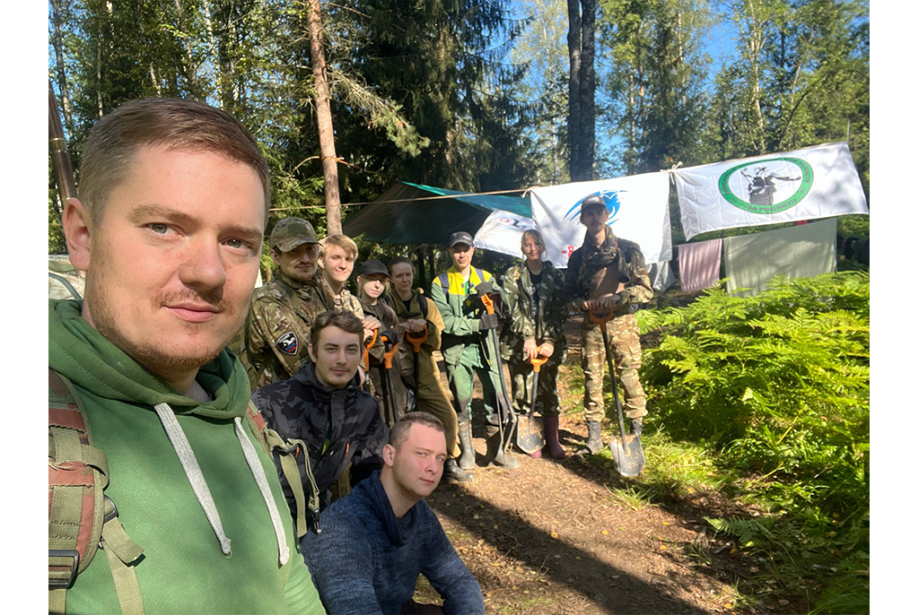 В память о героях: студенты ТУСУРа приняли участие в поисковой экспедиции в Ленинградской области