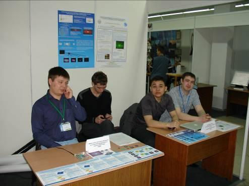 Кафедра СВЧиКР приняла участие в региональной выставке научных достижений молодых учёных «СибНова-2012»