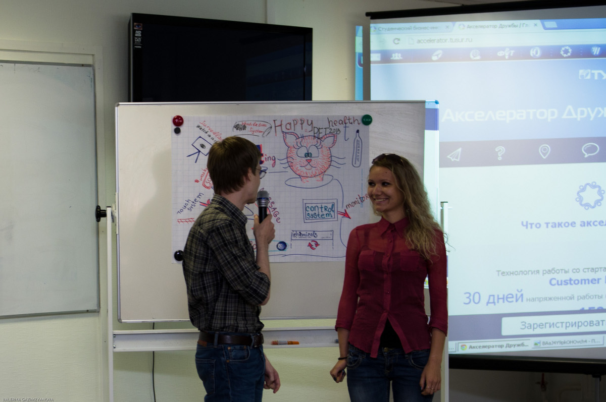 В рамках III Межуниверситетского технологического диалога состоялась деловая игра между студентами ТУСУРа и университета Рицумейкан