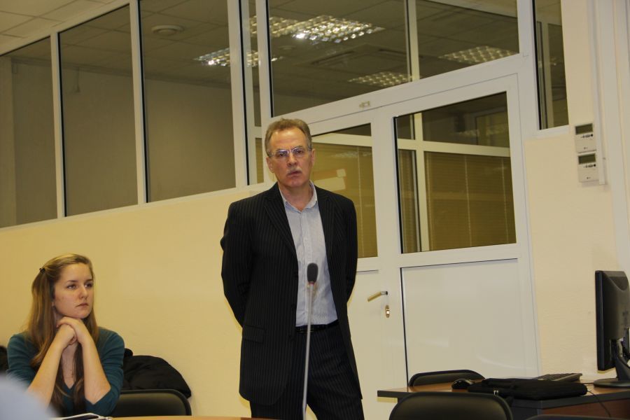 Директор компании «Контек-софт» Владимир Соснин прочёл лекцию студентам ФИТ ТУСУР