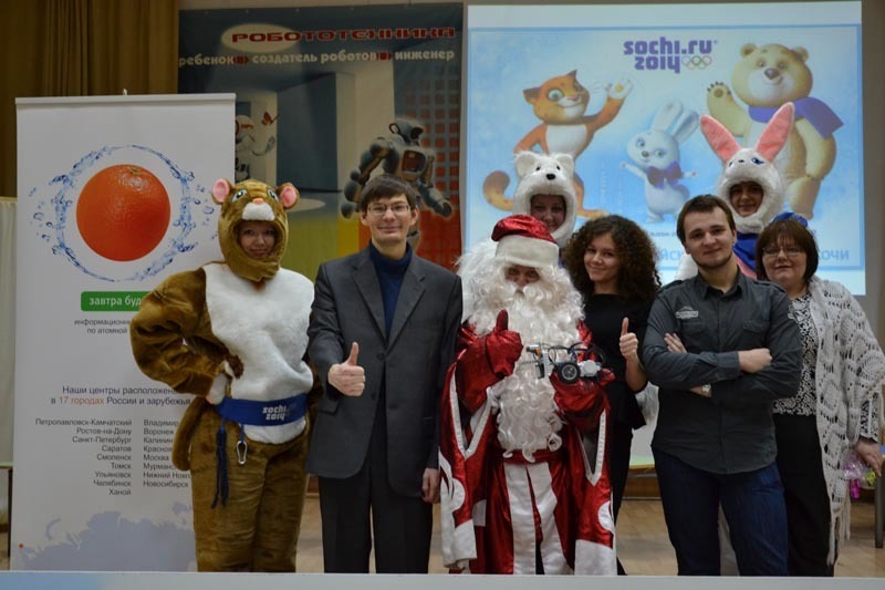 18 января в доме детства и юношества «Факел» состоялись детские соревнования по робототехнике «Зимняя робо-олимпиада»