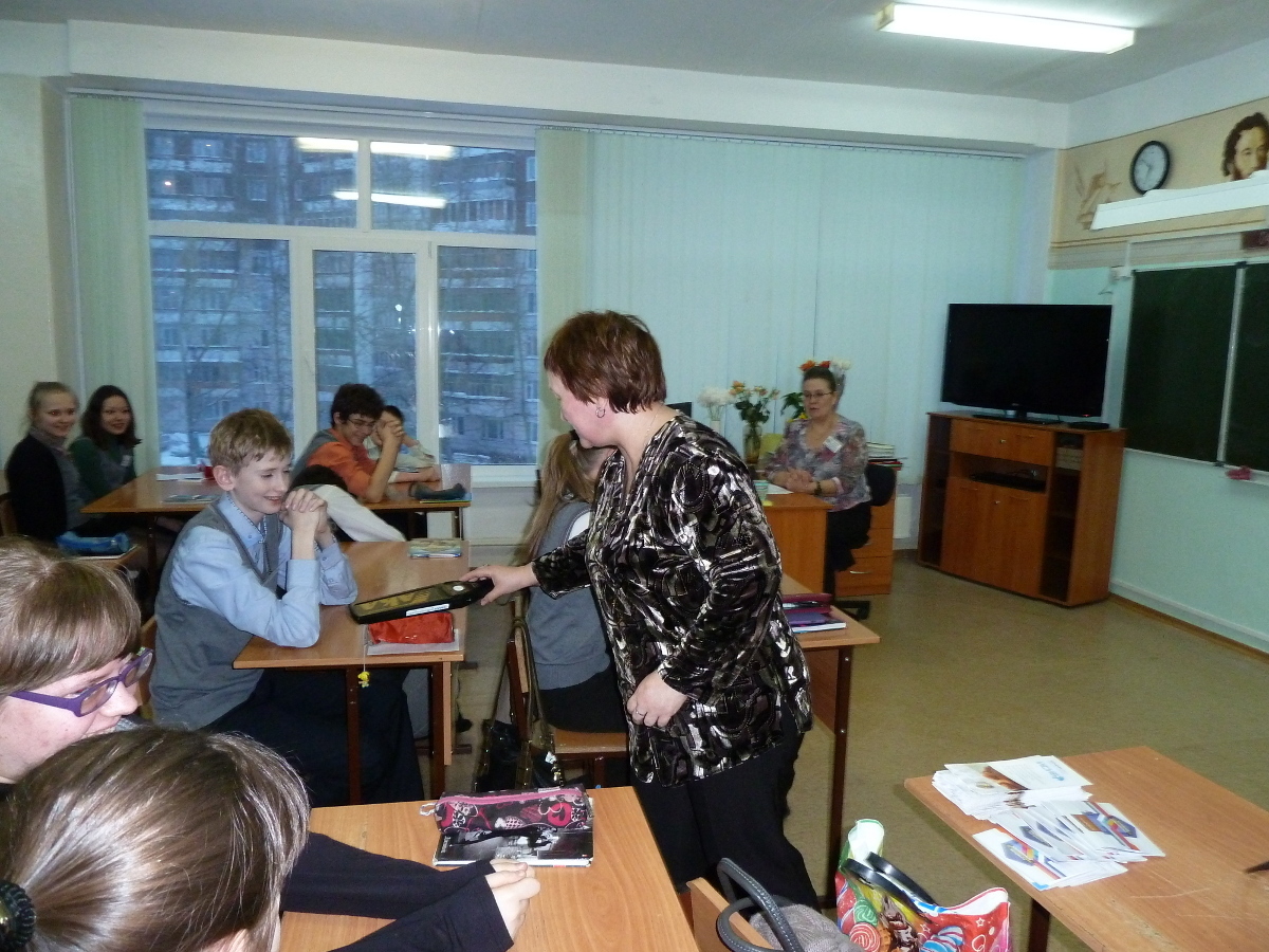 11 марта по приглашению гимназии № 29 сотрудники КИБЭВС ТУСУР провели классный час у семиклассников