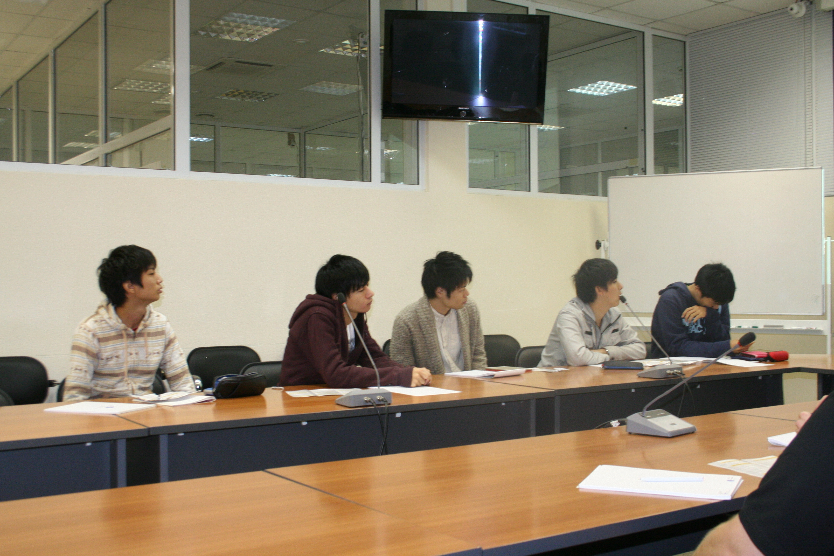 Встреча студентов из Японии с представителями инновационной инфраструктуры ТУСУР