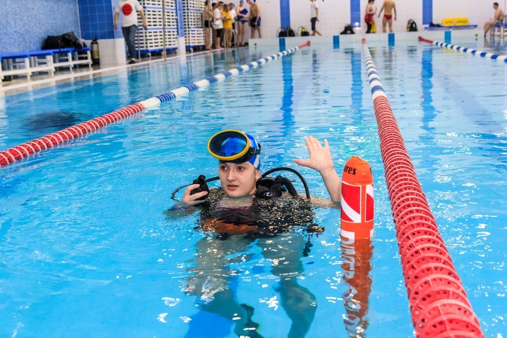 Клуб «Наяда» ТУСУР принял участие в Открытом Чемпионате города по подводному спорту
