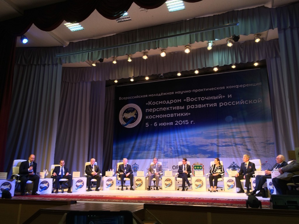 Сотрудники ТУСУР приняли участие в конференции «Космодром «Восточный»
