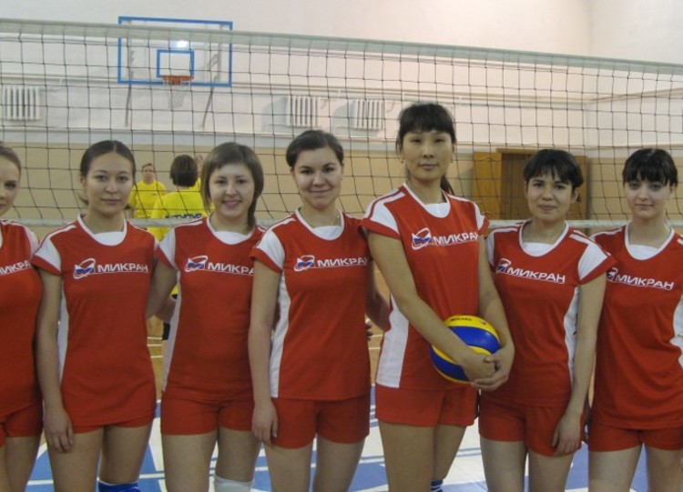 Команда Микран-НИИ СЭС - 2 место, волейбол, женщины   