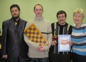 Команда ГФ - 1 место, шахматы