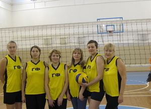 Команда ГФ - 1 место, волейбол, женщины
