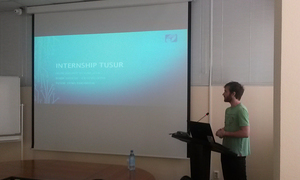 EPITECH students presented the results of their internship at TUSUR University