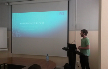 EPITECH students presented the results of their internship at TUSUR University