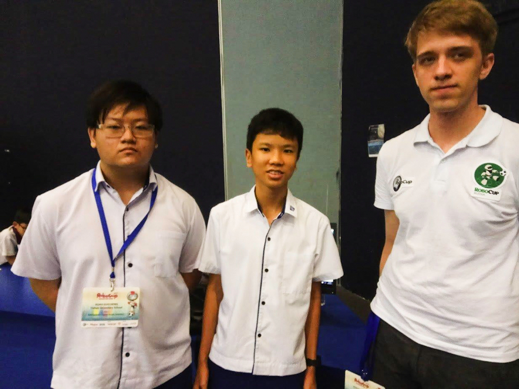 Студент ТУСУРа участвует в открытом чемпионате RoboCup Singapore Open в Сингапуре