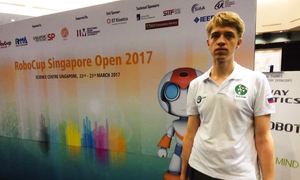 TUSUR student has participated in the RoboCup Singapore Open