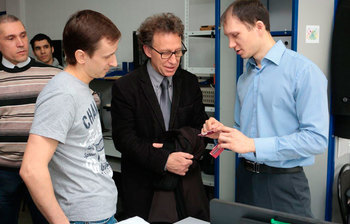 Director of the oldest engineering school of France visited TUSUR