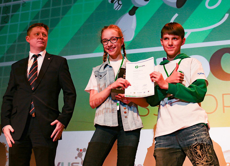 Awards Ceremony at RoboCup Russia Open 2017