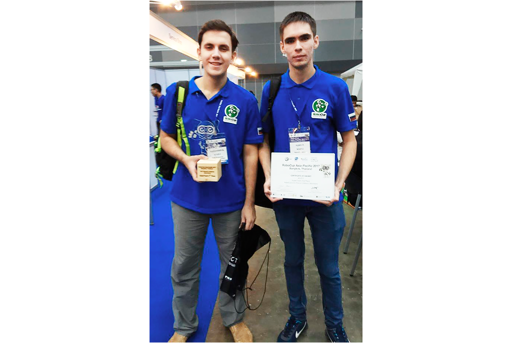 Команда ТУСУРа – вице-чемпион первого чемпионата RoboCup Азиатско-Тихоокеанского региона